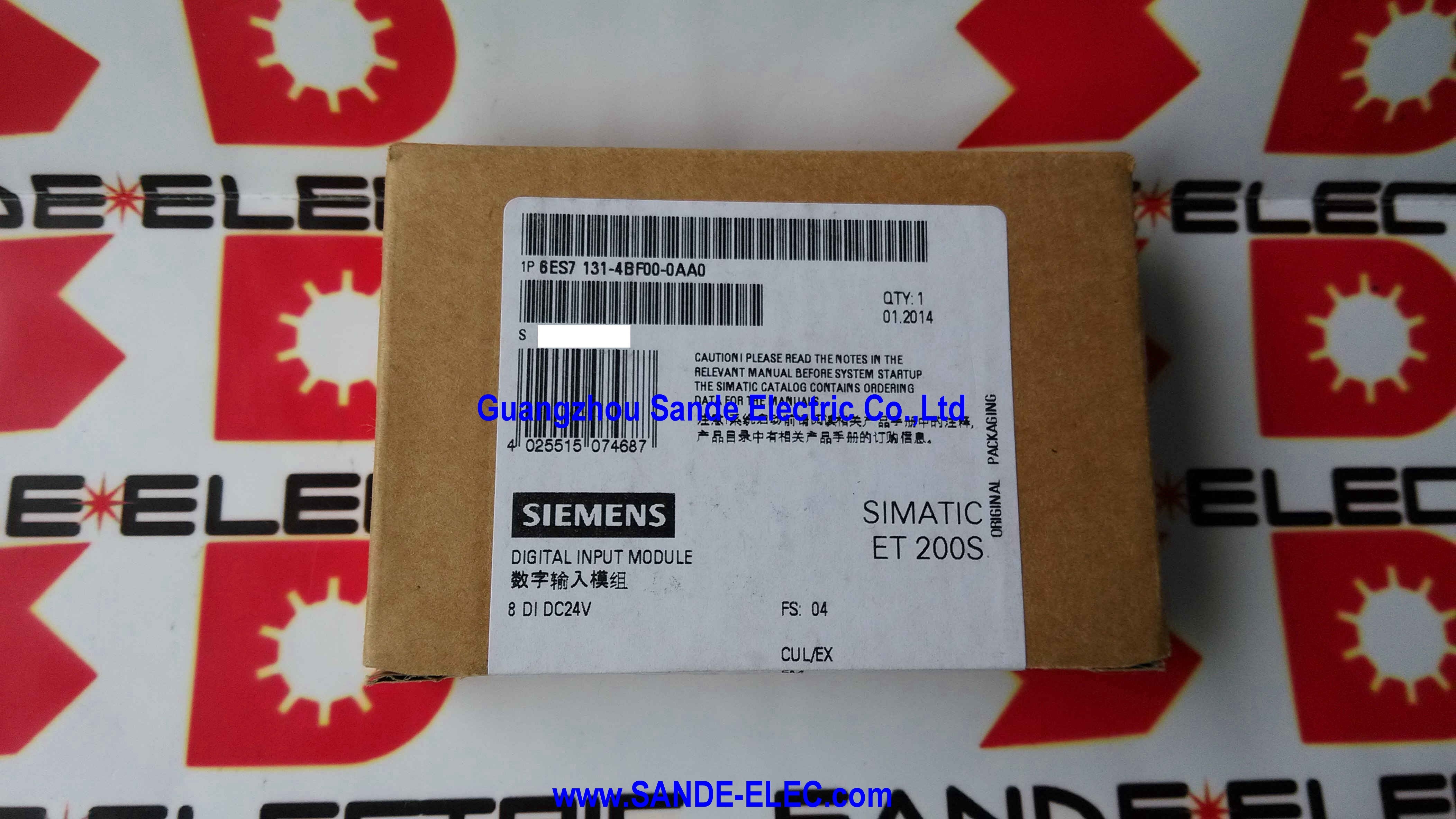 1 ELECTRON MODULE FOR ET 200S...6ES7 131-4BF00-0AA0 SIMATIC DP