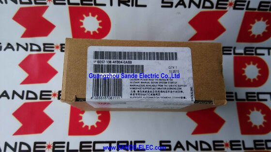 ELECTRON. MODULE   6ES7138-4FB04-0AB0    6ES7 138-4FB04-0AB0    6ES7138-4FBO4-OABO