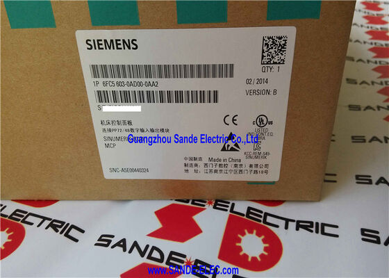 MACHINE CONTROL PANEL  6FC5603-0AD00-0AA2   6FC5 603-0AD00-0AA2  SIEMENS 6FC56O3-OADOO-OAA2