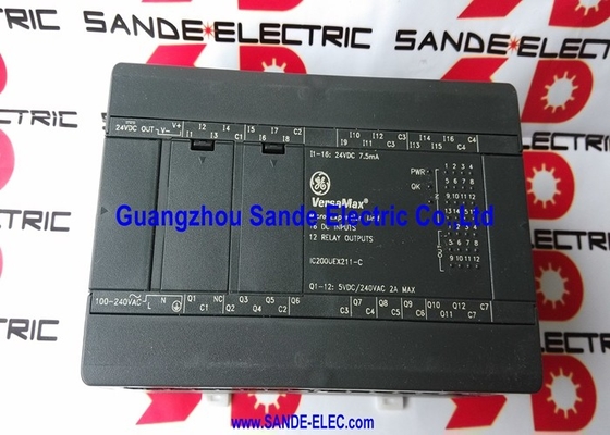 GE IC200UEX211-C IC200UEX211 Versamax Micro PLC 28 Point Expansion AC DC Relay  IC200UEX211C