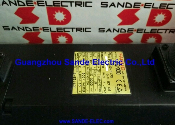 FANUC SERVO MOTOR  A06B-0143-B175   A06B0143B175   AO6B-O143-B175