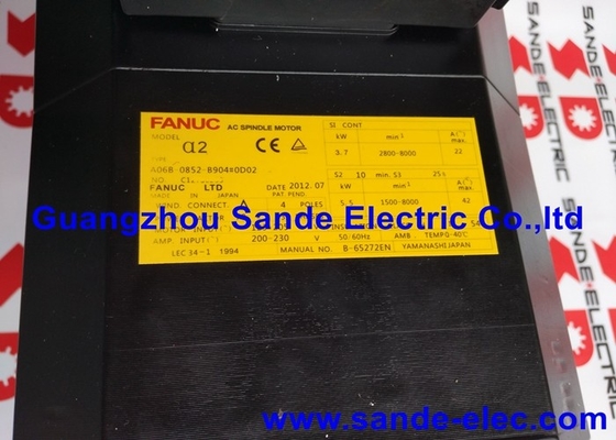 FANUC servo motor  A06B-0852-B904#0D02  A06B0852B904#0D02  AO6B-O852-B9O4#ODO2