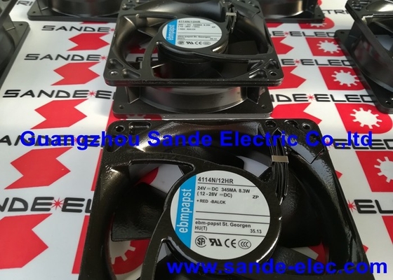 4114N-12HR New emb-Papst 4114N/12HR 4114N 12HR  DC24V 345mA 8.3W Cooling Fan