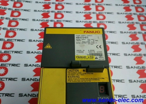 Fanuc  A06B-6110-H015 SERVO AMPLIFIER A06B6110H015  AO6B-611O-HO15