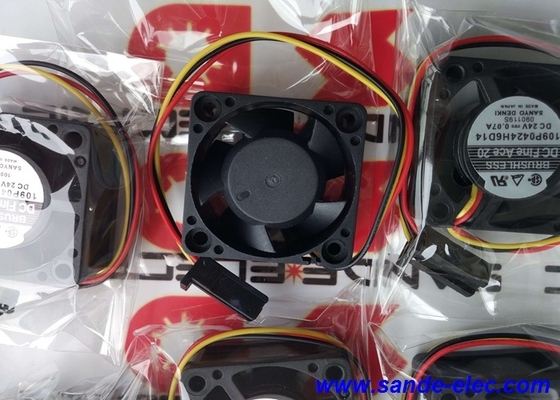 Sanyo cooling fan 109P0424H6D14 4CM 4020 24V 0.07A 3-wire