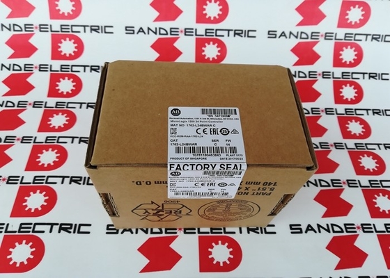 One AB  ALLEN BRADLEY 1762-L24BWAR -Factory Sealed-    1762L24BWAR