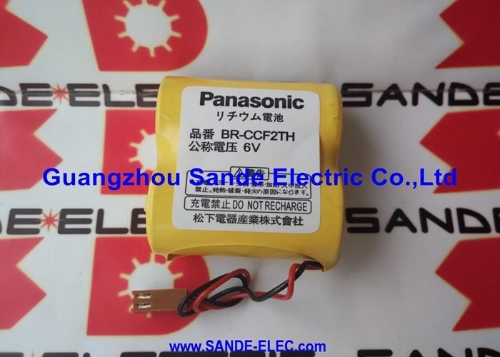 Panasonic BR-C PLC 6V 5000mAh Lithium Battery with Wire  BR-CCF2TH   BRCCF2TH