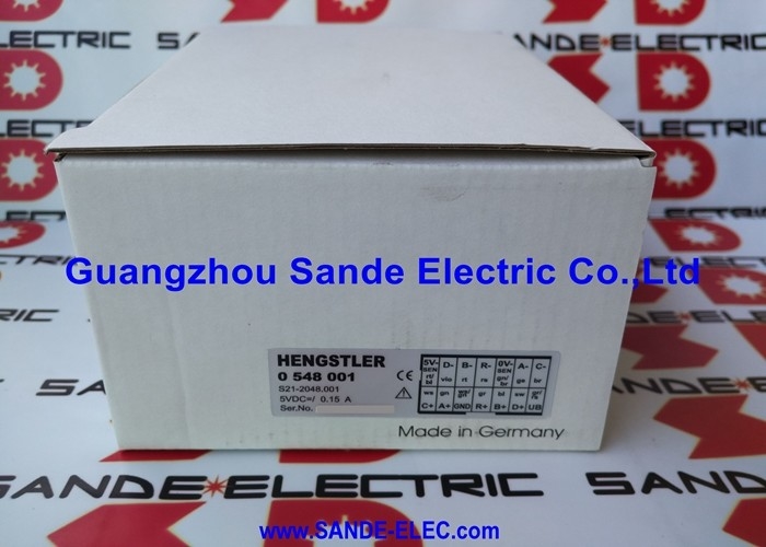Hengstler Sine Encoder 0 548 001 0548001  O 548 OO1   S21-2048.001   S212048001   S21-2O48.OO1