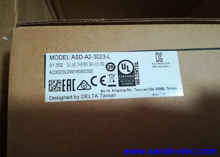 DELTA ASD-A2-3023-L servo motor driver kits 3.0kw 1500rpm 19.1Nm