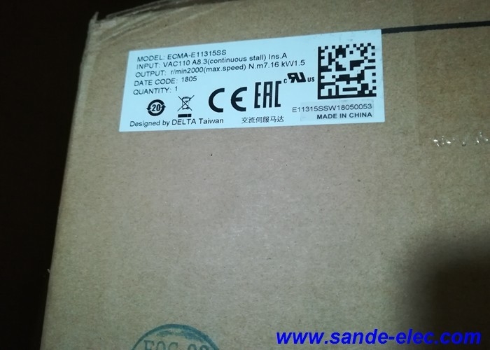 Delta ECMA-E11315SS AC servo motor driver kit 1.5kw 2000rpm 7.16Nm