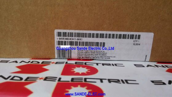 SIMATIC TOUCH PANEL  6AV6640-0CA11-0AX1 6AV6 640-0CA11-0AX1   6AV664O-OCA11-OAX1