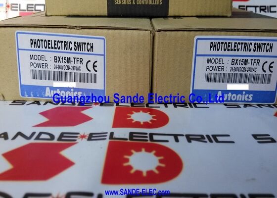 AUTONICS Photoelectric Sensors BX15M-TFR 15m DC/AC NIB  BX15M-TFR   BX15MTFR