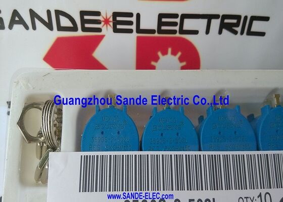 5K Ohm Rotary Wirewound Precision Potentiometer Pot 10 Turn 3590S-2-502L   3590S2502L  359OS-2-5O2L