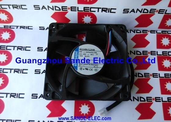 Ebm-PAPST TYP 4114N/12HR fan 24V 8.3W 120*120*38MM    4114N/12HR