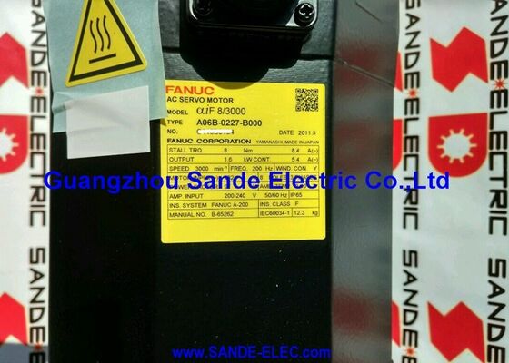 GE FANUC  SERVO MOTOR  A06B-0227-B000   A06B0227B000   AO6B-O227-BOOO
