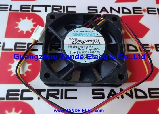 A90L-0001-0423#105 Minebea NMB-MAT Fan 2406KL-05W-B59 2406KL05WB59 24O6KL-O5W-B59 in stock DC24V 0.13A