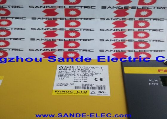 A06B-6134-H303 FANUC AC Servo Amplifier Unit A06B6134H303 A06B-6I34-H303