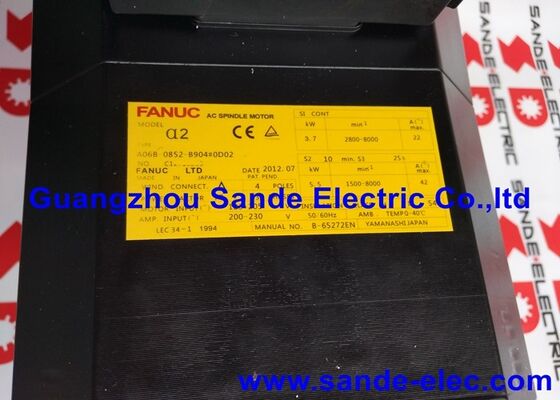 FANUC servo motor  A06B-0852-B904#0D02  A06B0852B904#0D02  AO6B-O852-B9O4#ODO2