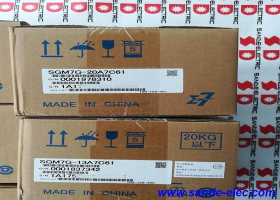 Yaskawa Servo Motor SGM7G-20A7C61  or SGM7G20A7C61 New