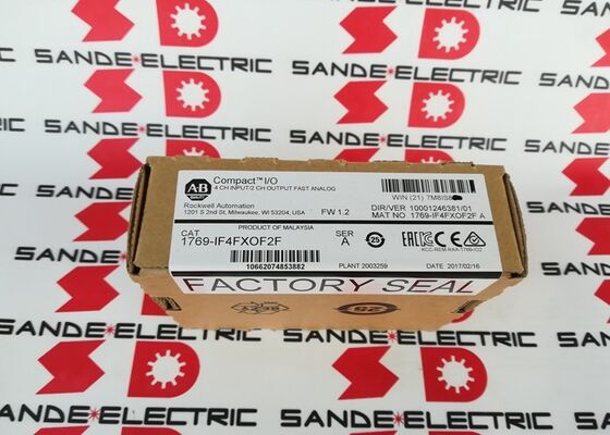 New AB 1769-IF4FXOF2F CompactLogix Analog Module In Box 1769IF4FXOF2F   1769-IF4FX0F2F