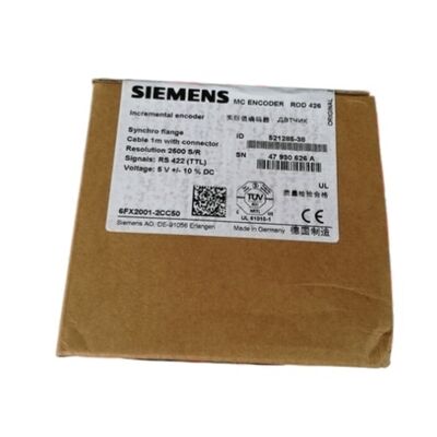 NEW   Siemens Encoder 6FX2001-2CC50    6FX20012CC50    6FX2OO1-2CC5O