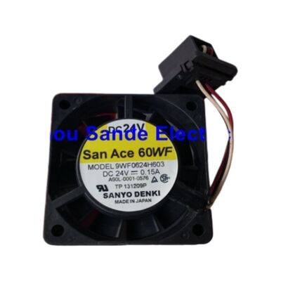 Sanyo SanAce60WF DC 24V 0.15A Fan waterproof 9WF0624H603   9WFO624H6O3