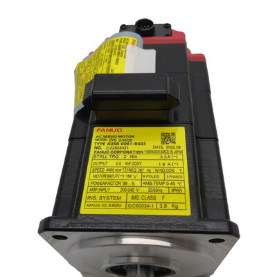 A06B-0061-B403 Fanuc AC Servo Motor A06B0061B403 AO6B-OO6I-B4O3