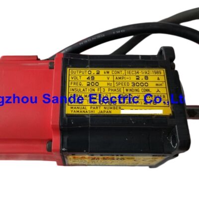Fanuc AC Servo Motor  A06B-0247-B400   A06B0247B400  AO6B-O247-B4OO