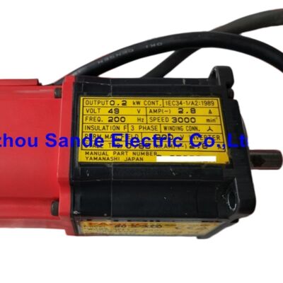Fanuc AC Servo Motor A06B-0215-B605  AO6B-O215-B6O5  A06B0215B605