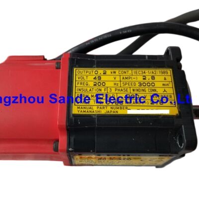 A06B-0313-B169 Fanuc Servo Motor A06B0313B169 AO6B-O3I3-BI69