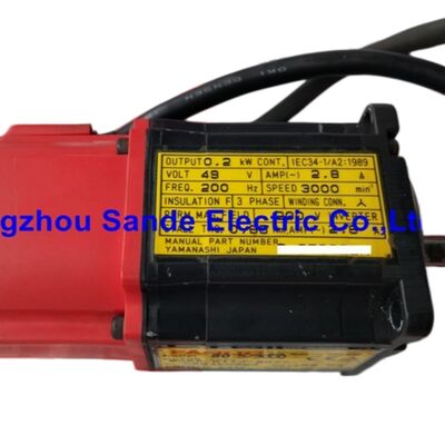 Servo Motor Fanuc   A06B-0113-B077   A06B0113B077   AO6B-O113-BO77