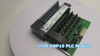Allen-Bradley 1746-OBP16 Output Module | SLC 500 PLC 16-Point DC I/O Module