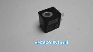 AMISCO EVI7/9 AC110V Solenoid Valve Coil 22mm | 5VA 100% ED IP65 | EVI 7 Series Pneumatic Showcase