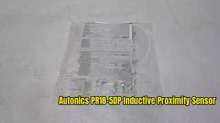 Autonics PR18-5DP Inductive Proximity Sensor Product demonstration video