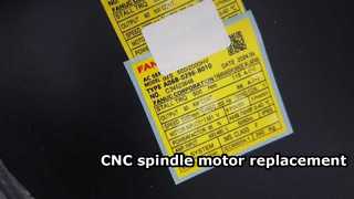 Fanuc A06B-0750-B190 AC Spindle Motor | ALPHA Series | CNC Machine Tool Replacement Guide