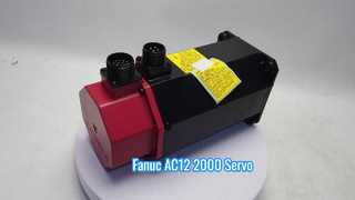 Fanuc A06B-0141-B075 AC Servo Motor AC12/2000 — ALPHA Series Product Showcase