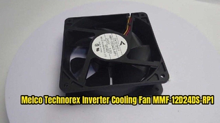 Melco Technorex MMF-12D24DS-RP1 Cooling Fan | 24V DC Inverter Fan for Industrial Drives