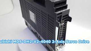 Mitsubishi MDS-DH2-V2-4040 Built-In Dynamic Brake Drive Product demonstration video